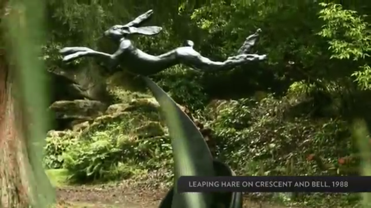 Leaping Hare on Crescent Bell, 1988 – Beyond Limits